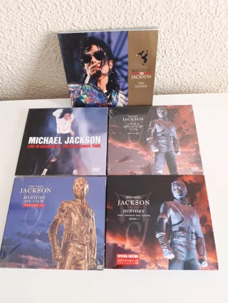 Michael Jackson 3 DVD + 1 CD + Libro