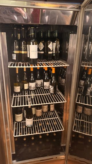 Cámara frigorífica profesional para vinos