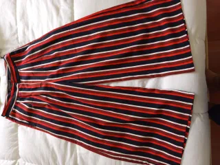 Conjunto camisa y pantalón rayas