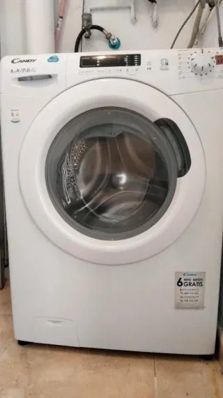 Lavadora Candy 8kg 1400rpm SMART TOUCH
