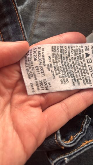 Pantalón Levis Mujer Azul