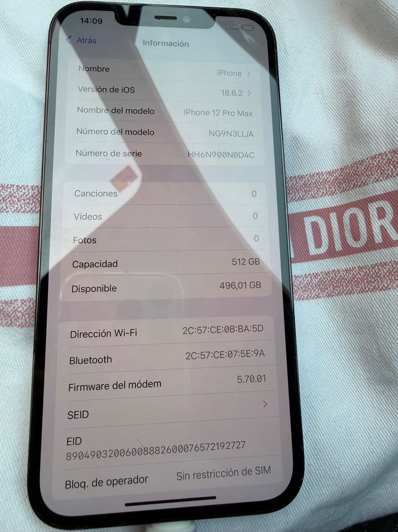 iPhone 12 Pro Max 512GB Azul Pacífico afbeelding 5
