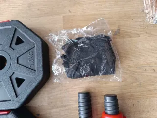 Mancuernas económicas (15-16kg en discos)