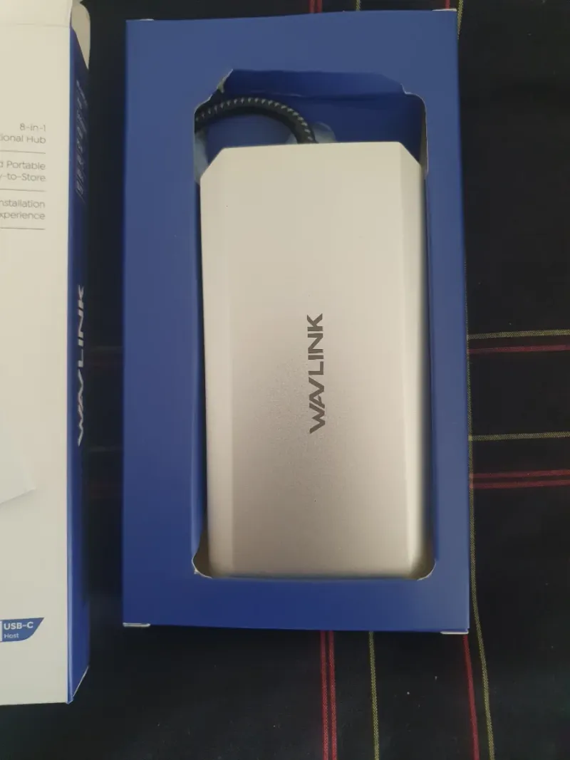 Hub Mini WAVLINK USB-C 10G 4K@60Hz afbeelding 4