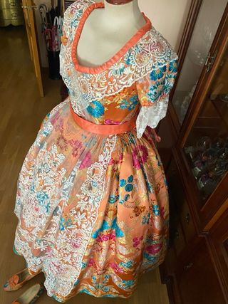 Traje de Fallera Naranja T.42/44