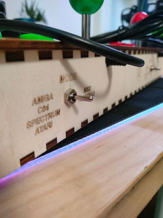 Joystick Twinstick Pro. Amiga, MSX, Atari, Amstrad