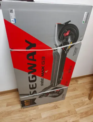Segway Ninebot Max G3 Patinete Eléc, A ESTRENAR.