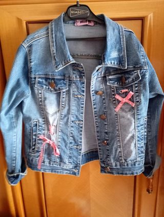 Chaqueta vaquera niña