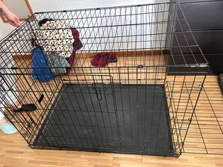 Jaula Adiestramiento Perro Negra