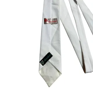 Cravatta Vintage Mondesir Oro e Bianco