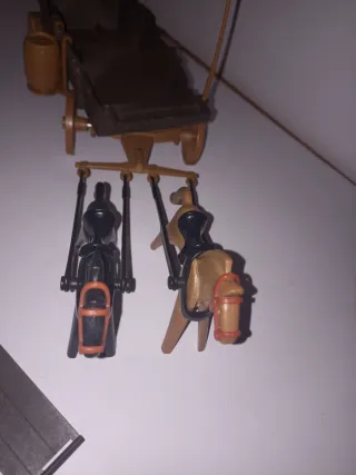 Playmobil Carreta Oeste con Figuras y Caballo