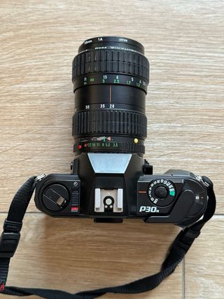 Camara Pentax P30n Carrete Con Objetivo