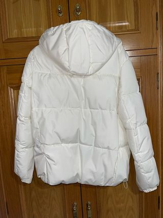 Cazadora Zara Blanca Hombre