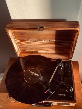 Tocadiscos Prixton Madera VC400