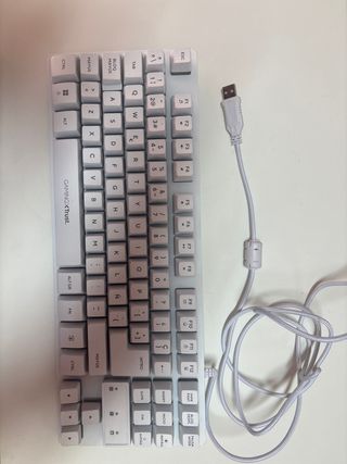 Teclado Gaming GAMINGXTrust Blanco