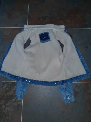 Cazadora Vaquera Hombre Talla M. Zara