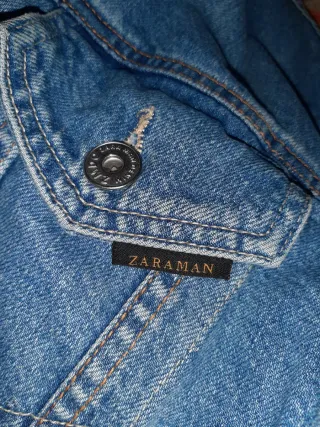 Cazadora Vaquera Hombre Talla M. Zara