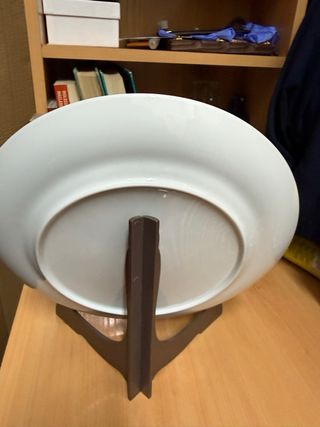 Plato de porcelana Xacobeo '93