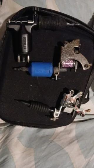 Juego completo de makina de tatuar