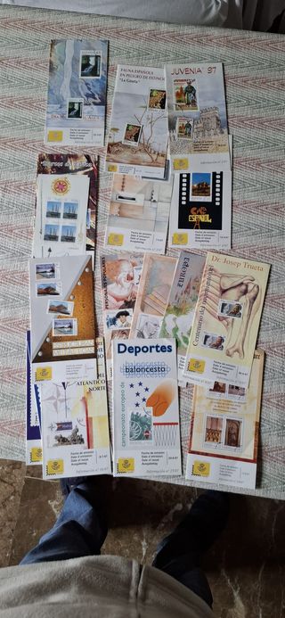 Sellos España 1993-1997 + Regalo