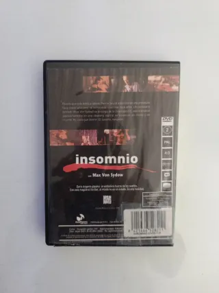 DVD Insomnio - Dario Argento