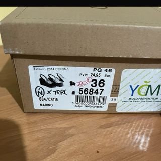 Cuñas Corina Talla 36 Azul