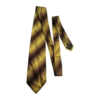 Cravatta MONTI Vintage Marrone Oro