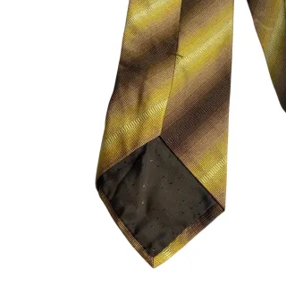 Cravatta MONTI Vintage Marrone Oro