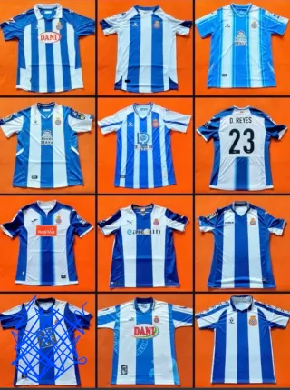 Camisetas RCD Espanyol de Barcelona