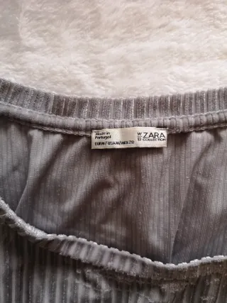 Lote 3 tops grises y verde oliva