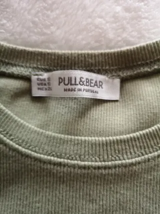 Lote 3 tops grises y verde oliva