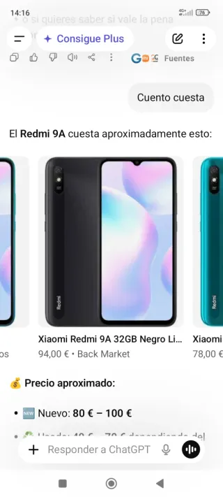 Móvil económico y bueno