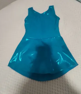 Malla Gimnasia Rítmica Azul Brillante