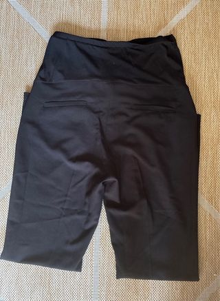Pantalón vestir premamá negro