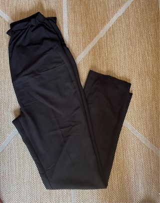 Pantalón vestir premamá negro