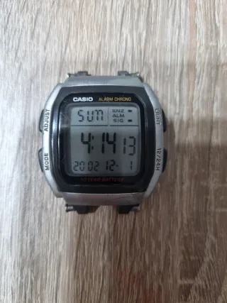 Reloj Casio Plata Digital W96H