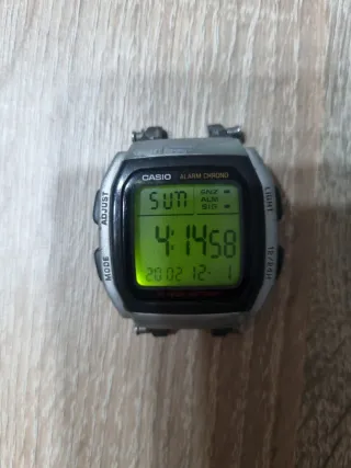Reloj Casio Plata Digital W96H