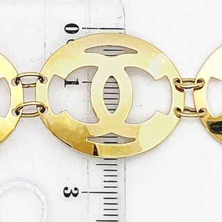 Pulsera Chanel Oro 18k Logo Ovalado