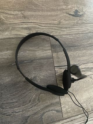 Cascos NGS negros con micrófono