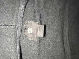 Sudadera DC Shoes Negra con Cremallera Talla L