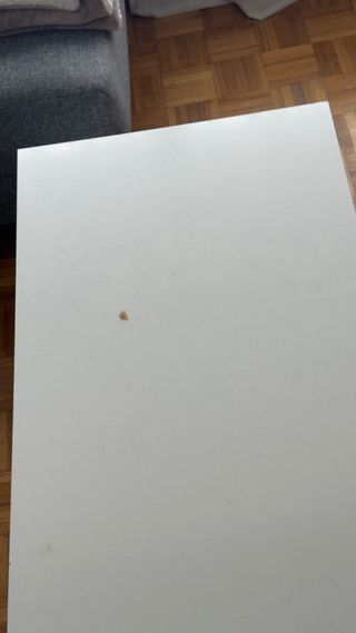 Mesa de centro elevable blanca IKEA