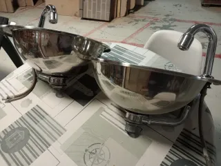 Lavabo de acero inoxidable