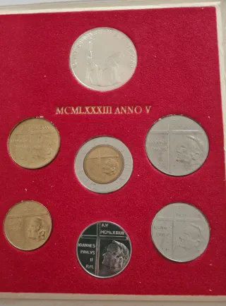 Vaticano 1983 FDC G.P.II Argento