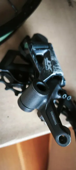 Rueda MTB completa 27,5 trasera