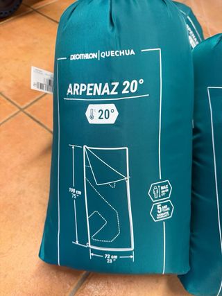Sacos de Dormir Decathlon Arpenaz 20°