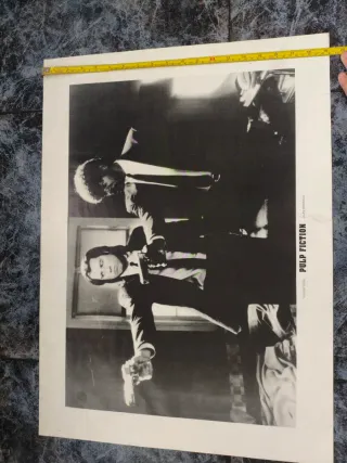 Póster Pulp Fiction Vincent Vega Jules