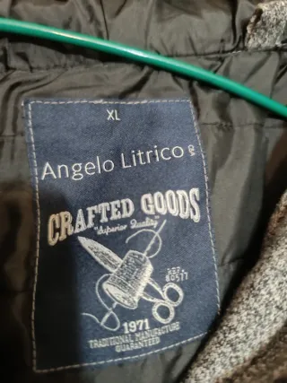 Chaqueta con capucha Angelo Litrico XL