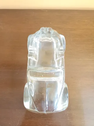 Cenicero Coche Cristal Vintage