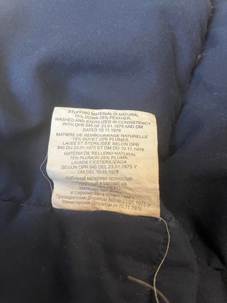 Parka Vintage Ralph Lauren Azul