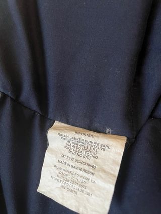 Parka Vintage Ralph Lauren Azul